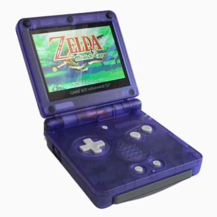 Game Boy Advance SP (Tela IPS) - Azul Translúcido